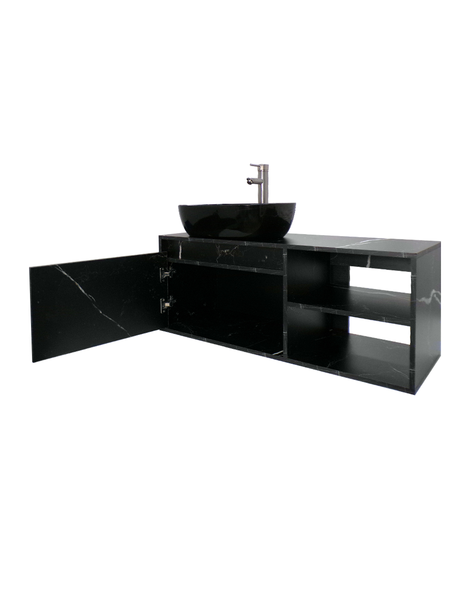 Foto 4 pulgar | Gabinete Para Baño Con Lavamanos Y Monomando Odin