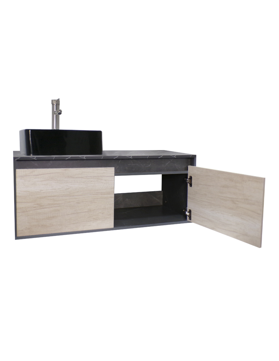 Foto 5 pulgar | Mueble Gabinete Para Baño Con Lavabo Minimalista Krabi