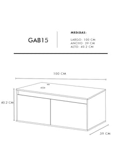 Foto 7 | Mueble Gabinete Para Baño Con Lavabo Minimalista Krabi