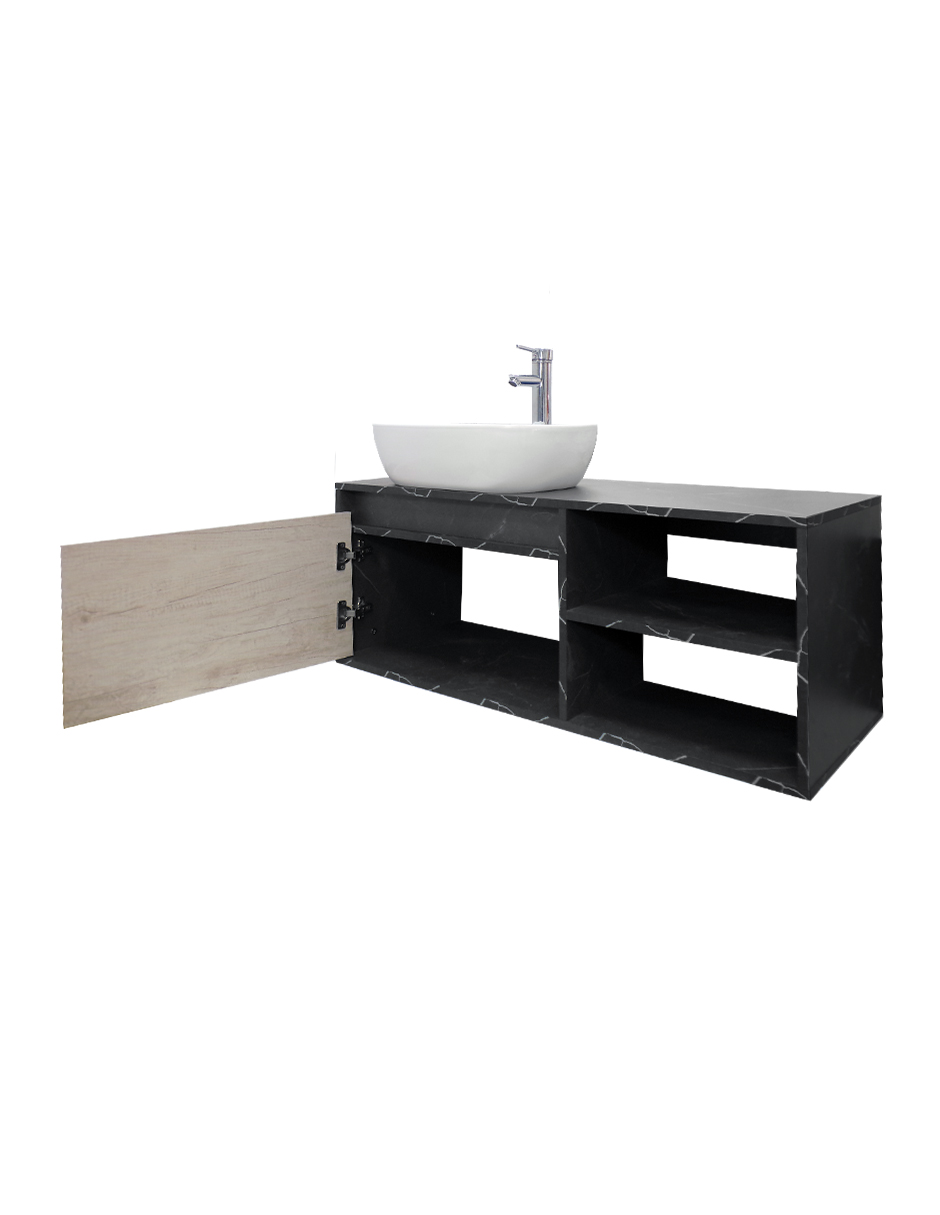 Foto 4 pulgar | Gabinete Para Baño Con Lavamanos Y Monomando Decomobil Odin