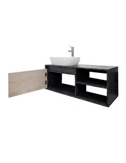 Foto 3 | Gabinete Para Baño Con Lavamanos Y Monomando Decomobil Odin