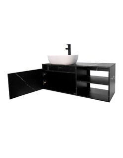 Foto 3 | Gabinete Para Baño Con Lavamanos Y Monomando Odin