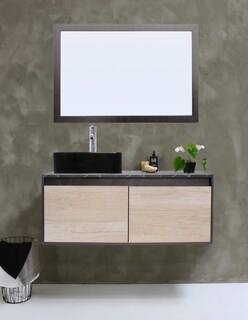 Foto 2 | Gabinete De Baño Con Lavabo Y Espejo Decorativo Gova