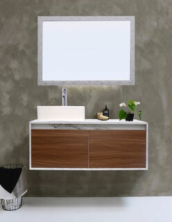 Foto 2 | Gabinete de Baño con Lavabo y Espejo Decorativo Gova