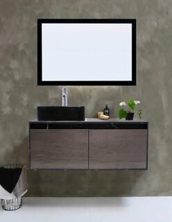 Foto 2 | Gabinete De Baño Con Lavabo Y Espejo Decorativo Gova