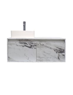 Foto 3 | Gabinete de Baño con Lavabo y Espejo Decorativo Gova