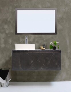 Foto 2 | Gabinete de Baño con Lavabo y Espejo Decorativo Gova