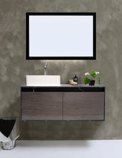 Foto 2 | Gabinete De Baño Con Lavabo Y Espejo Decorativo Gova