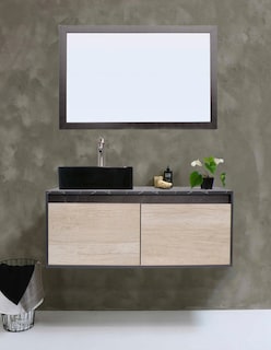 Foto 2 | Gabinete De Baño Con Lavabo Y Espejo Decorativo Gova