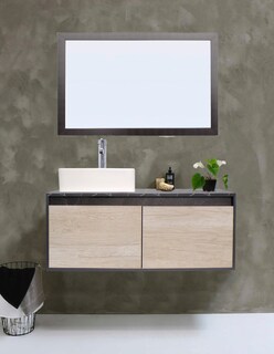 Foto 2 | Gabinete De Baño Con Lavabo Y Espejo Decorativo Gova