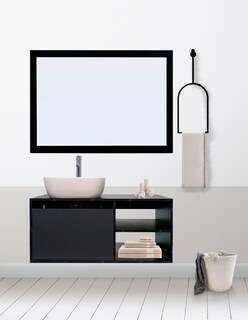 Foto 2 | Gabinete de Baño Con Lavabo Y Espejo Decorativo Minimalista Decomobil Marbella