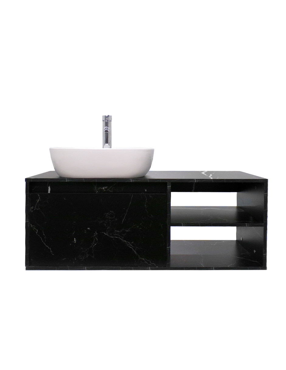 Foto 4 pulgar | Gabinete de Baño Con Lavabo Y Espejo Decorativo Minimalista Decomobil Marbella