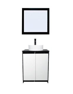 Foto 1 | Gabinete De Baño Con Lavabo Y Espejo Decorativo Varenna