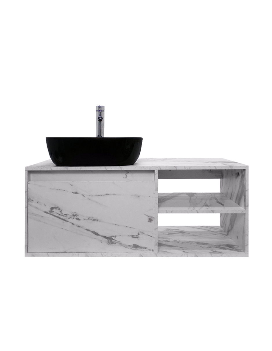 Foto 4 pulgar | Gabinete de Baño con Lavabo y Espejo Decorativo Minimalista Marbella