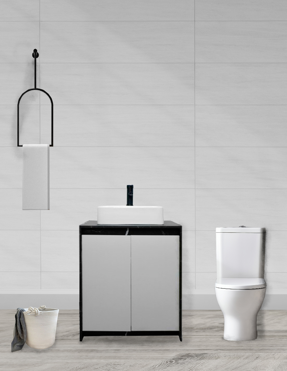 Foto 2 | Gabinete Para Baño Con Lavabo Y Llave Minimalista Decomobil Varenna