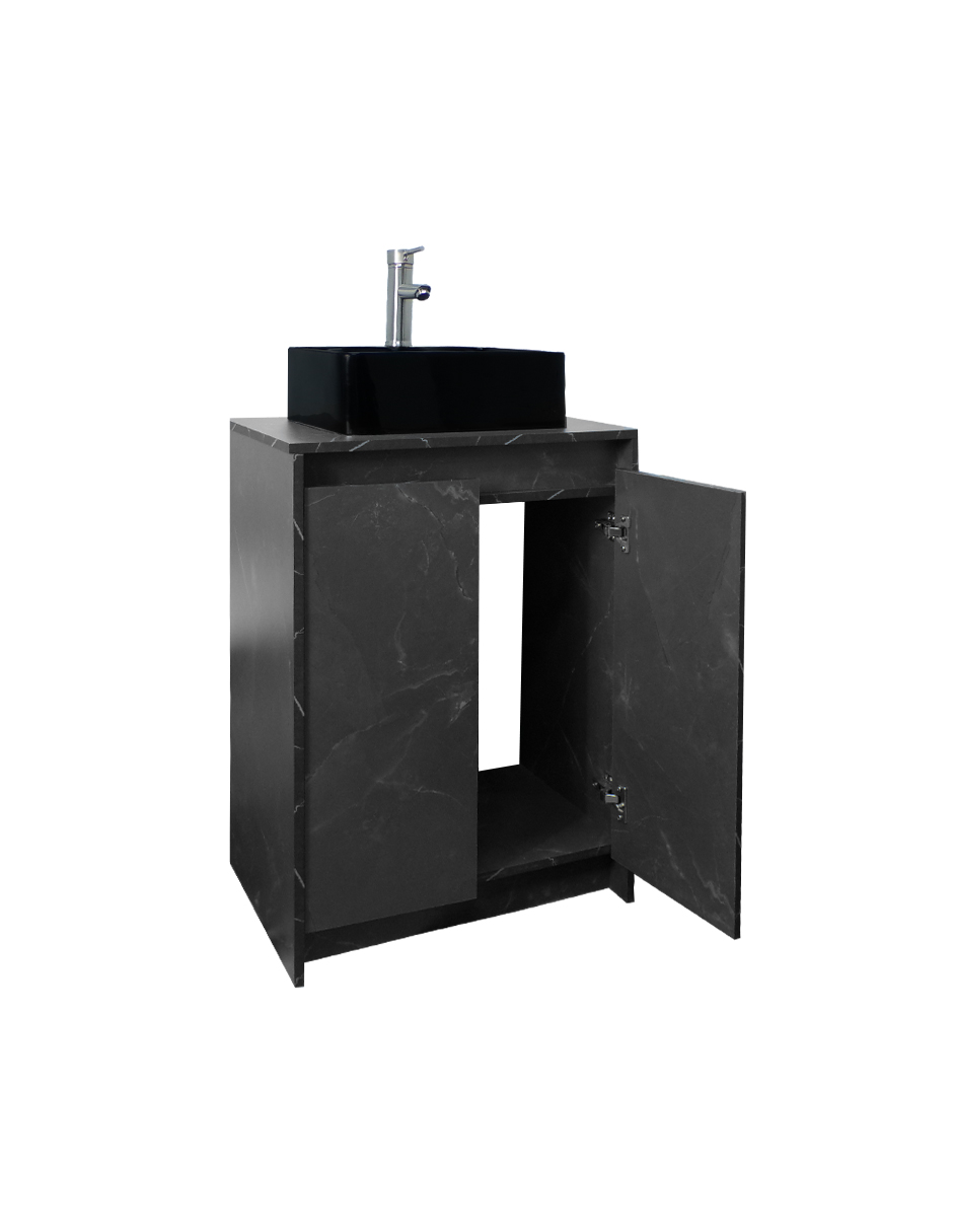 Foto 5 pulgar | Gabinete Para Baño Con Lavabo Y Llave Minimalista Decomobil Varenna