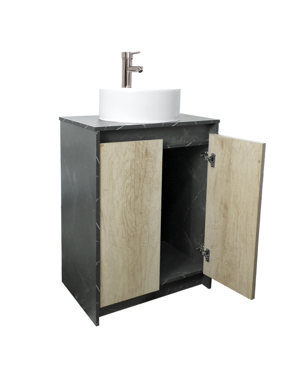 Foto 5 pulgar | Gabinete Para Baño Con Lavabo Y Llave Minimalista Varenna