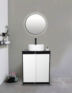 Foto 2 | Gabinete Para Baño Con Lavabo Y Llave Minimalista Varenna