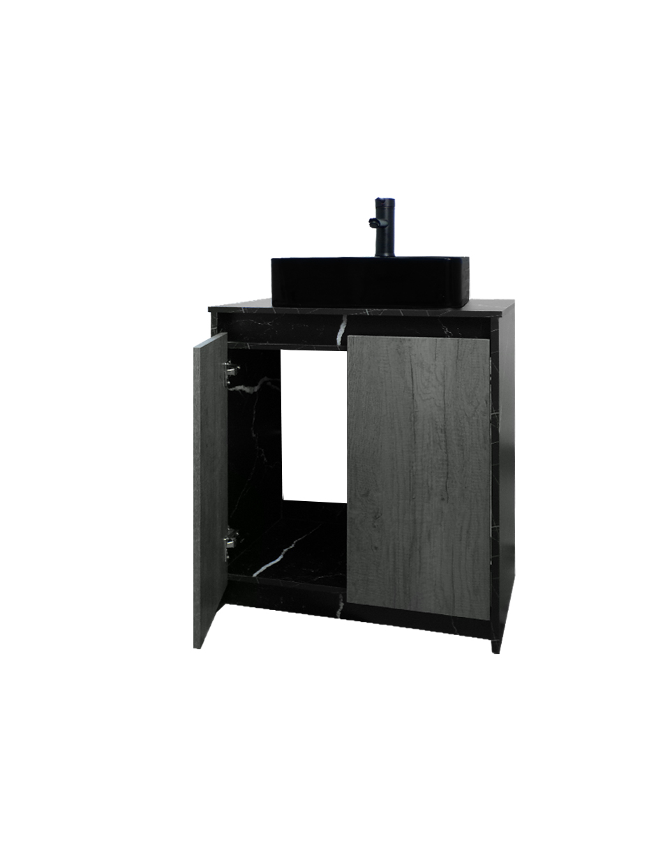 Foto 4 pulgar | Gabinete Para Baño Con Lavabo Y Llave Minimalista Decomobil Varenna