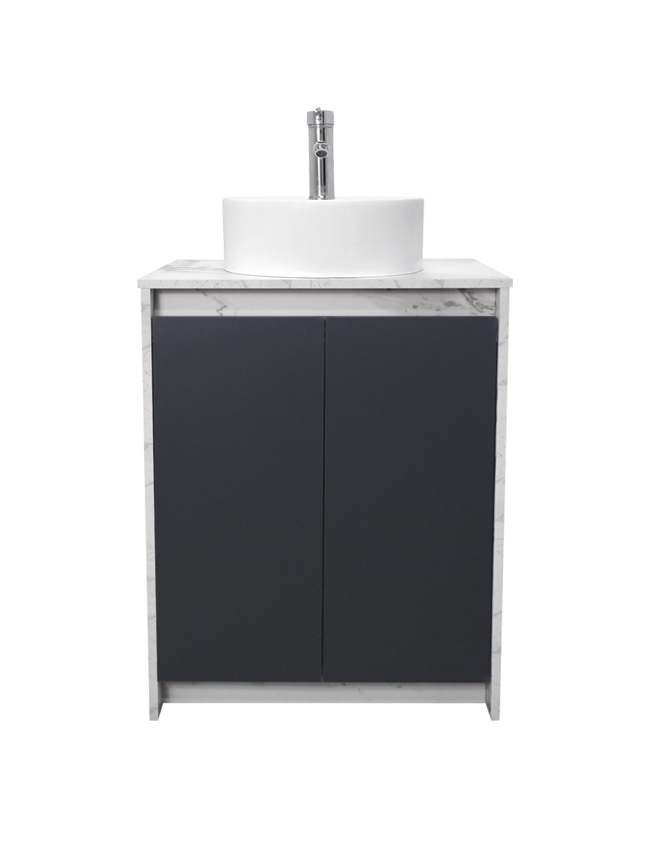 Foto 2 pulgar | Gabinete Para Baño Con Lavabo Y Llave Minimalista Varenna