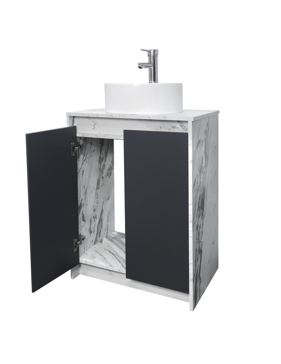 Foto 4 pulgar | Gabinete Para Baño Con Lavabo Y Llave Minimalista Varenna