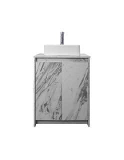 Foto 3 | Gabinete De Baño Con Lavabo Y Espejo Decorativo Decomobil Varenna