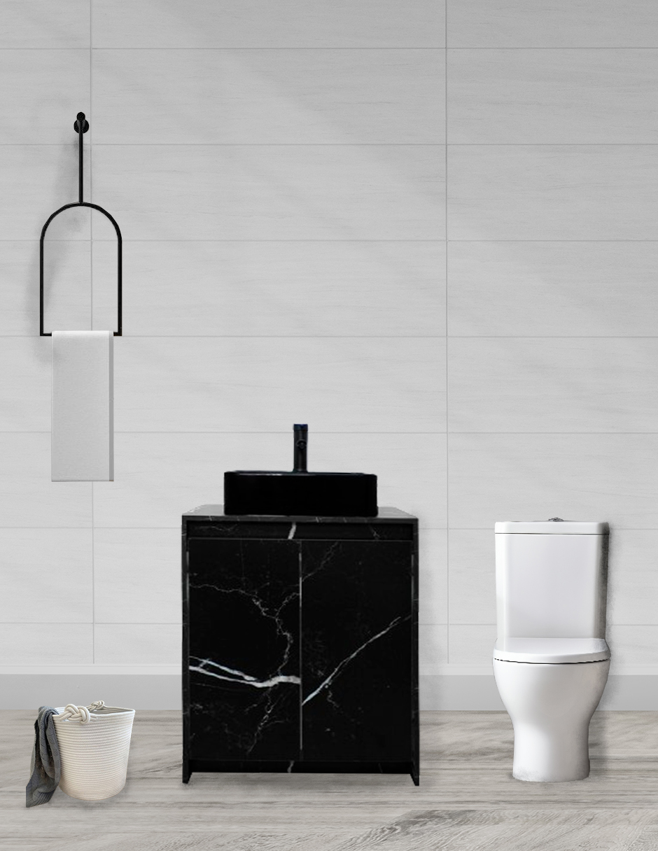 Foto 2 | Gabinete Para Baño Con Lavabo Y Llave Minimalista Decomobil Varenna