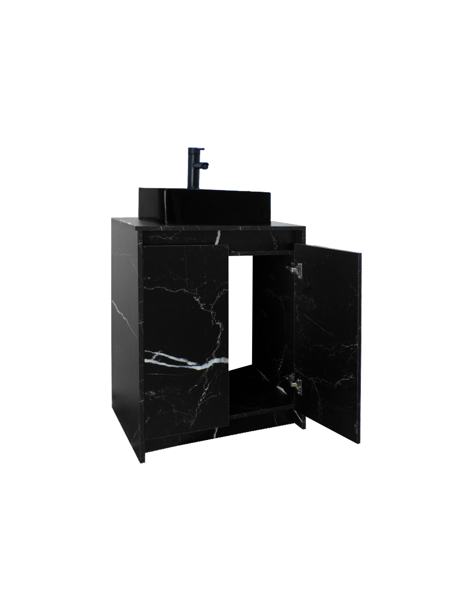 Foto 5 pulgar | Gabinete Para Baño Con Lavabo Y Llave Minimalista Decomobil Varenna