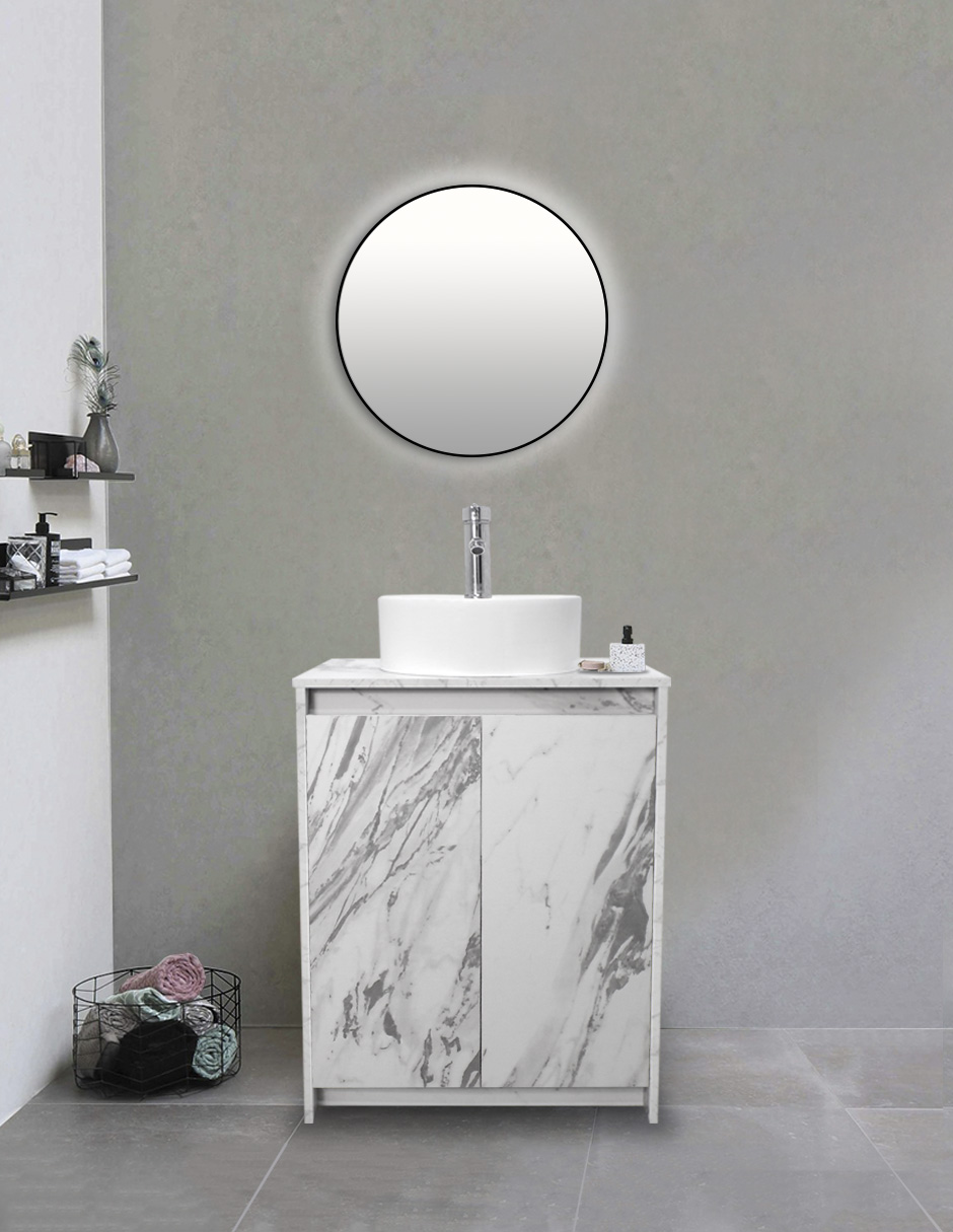 Foto 2 | Gabinete Para Baño Con Lavabo Y Llave Minimalista Varenna