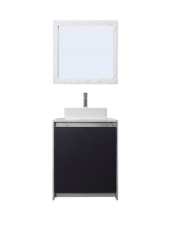 Foto 1 | Gabinete de Baño Decomobil con Lavabo y Espejo Decorativo Varenna