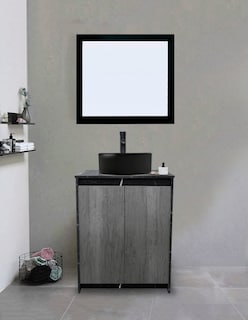 Foto 2 | Gabinete De Baño Con Lavabo Y Espejo Decorativo Varenna