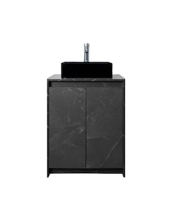 Foto 3 | Gabinete de Baño Decomobil con Lavabo y Espejo Decorativo Varenna