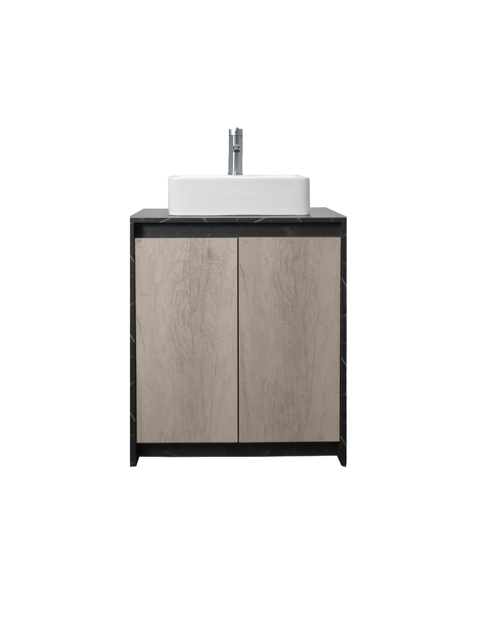 Foto 2 pulgar | Gabinete Para Baño Con Lavabo Y Llave Minimalista Decomobil Varenna