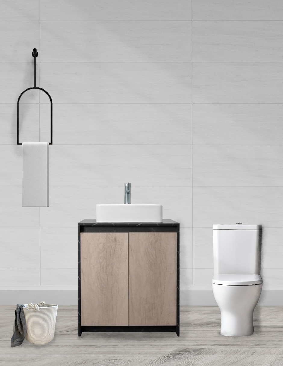 Foto 2 | Gabinete Para Baño Con Lavabo Y Llave Minimalista Decomobil Varenna