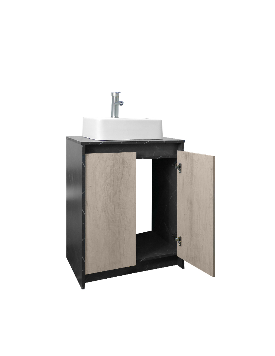 Foto 5 pulgar | Gabinete Para Baño Con Lavabo Y Llave Minimalista Decomobil Varenna