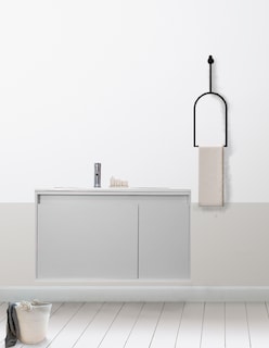 Foto 2 | Gabinete Para Baño Con Lavabo Stannis Flotante Minimalista