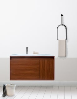 Foto 2 | Gabinete Para Baño Con Lavabo Stannis Flotante Minimalista