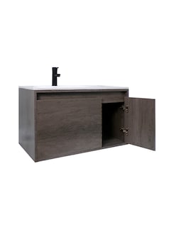 Foto 4 | Gabinete Para Baño Con Lavabo Stannis Flotante Minimalista