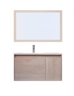 Foto 1 | Gabinete De Baño Con Espejo Decorativo Minimalista Stannis
