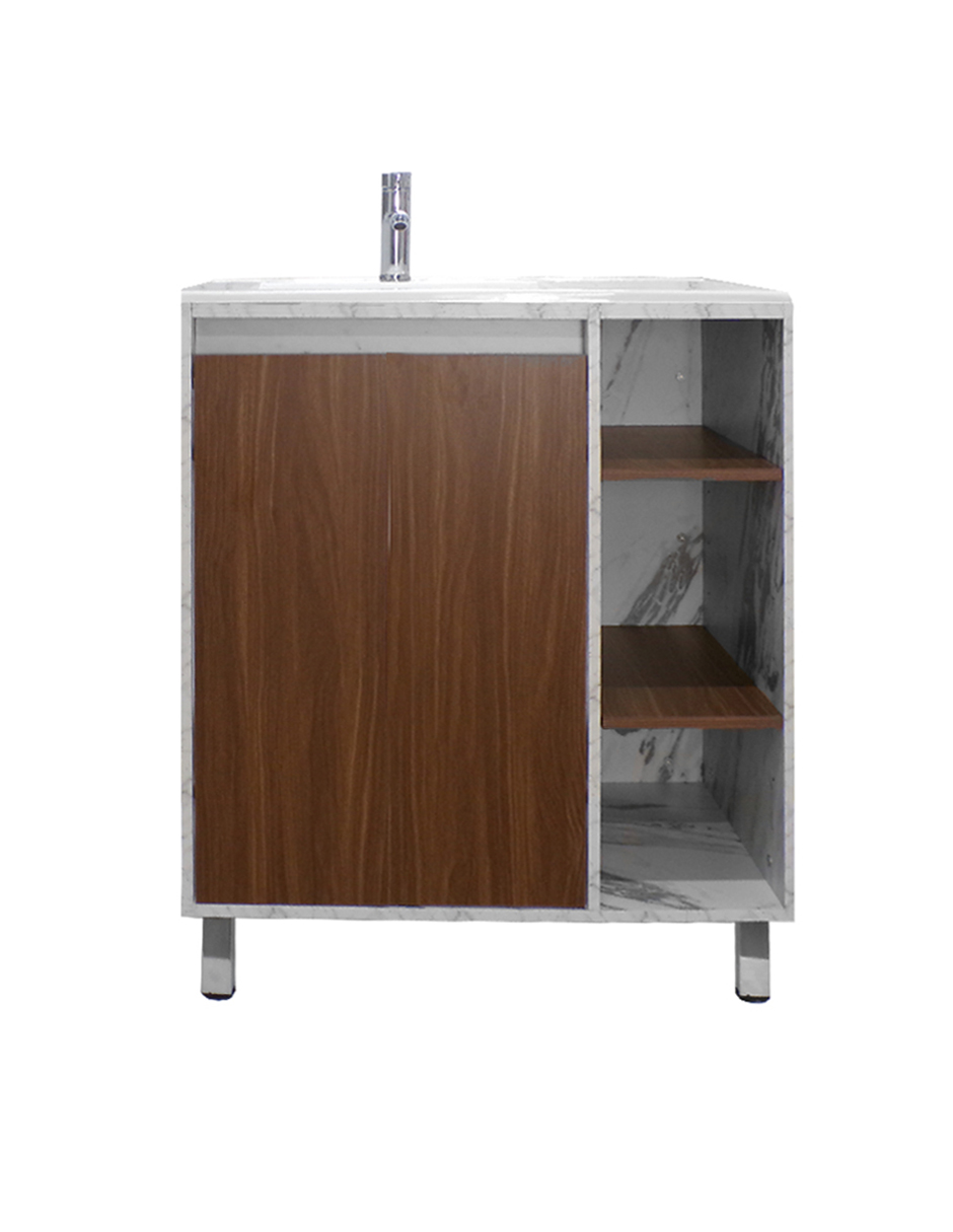 Gabinete Para Baño Freya Con Lavabo Minimalista