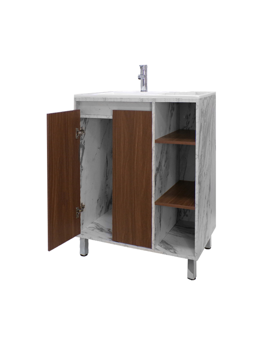 Foto 4 pulgar | Gabinete Para Baño Freya Con Lavabo Minimalista