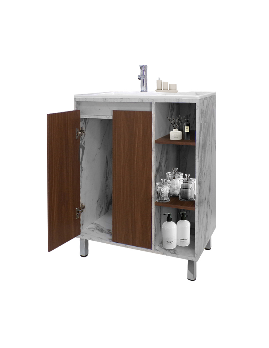 Foto 6 pulgar | Gabinete Para Baño Freya Con Lavabo Minimalista