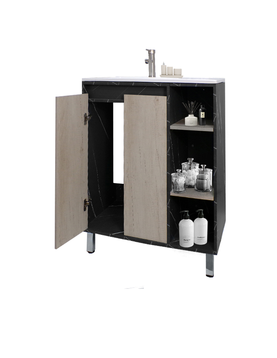 Foto 6 pulgar | Gabinete Para Baño Freya Con Lavabo Minimalista