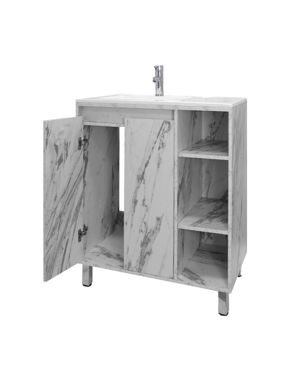 Foto 4 pulgar | Gabinete Para Baño Freya Con Lavabo Minimalista