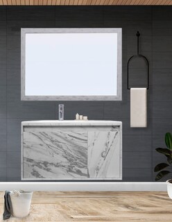 Foto 2 | Gabinete De Baño Con Espejo Decorativo Minimalista Stannis