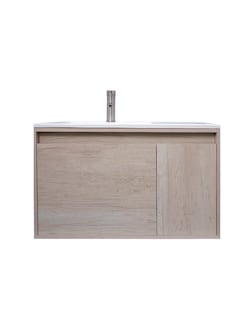Foto 1 | Gabinete Para Baño Con Lavabo Stannis Flotante Minimalista