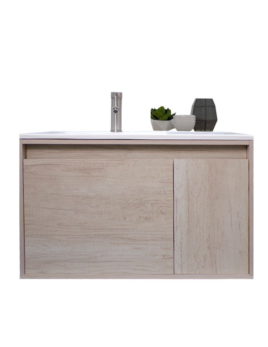 Foto 6 pulgar | Gabinete Para Baño Con Lavabo Stannis Flotante Minimalista