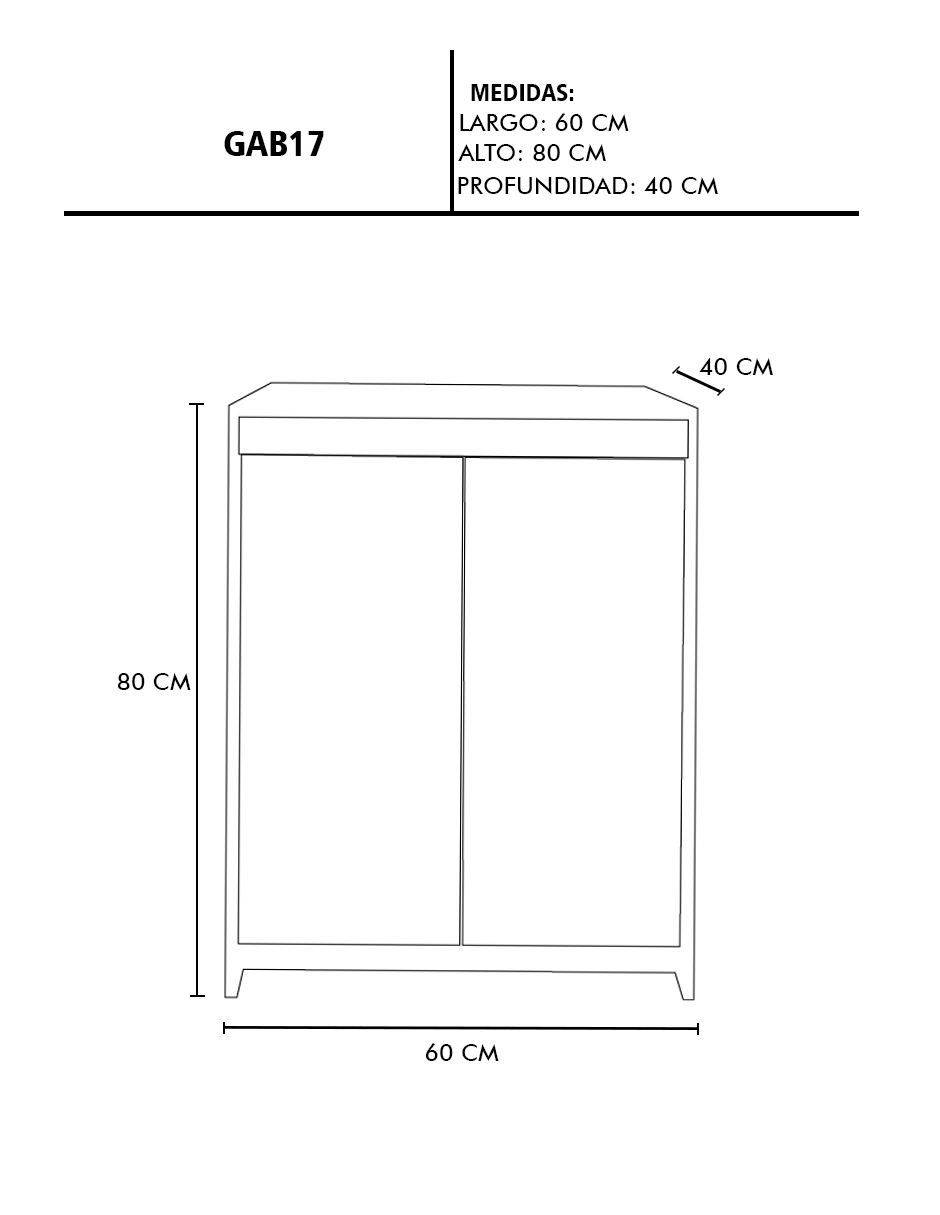 Foto 5 pulgar | Gabinete De Baño Sin Lavamanos Y Llave Minimalista Varenna