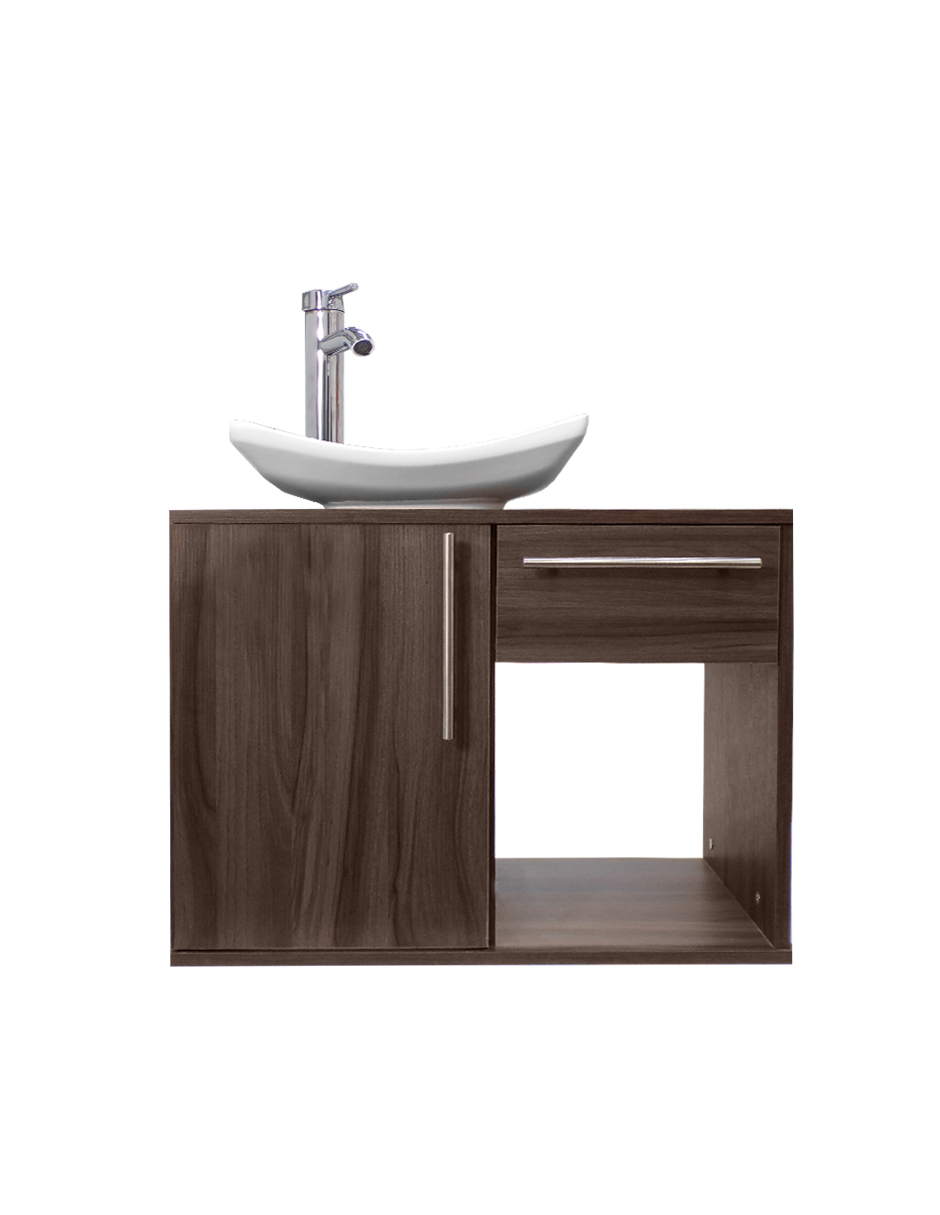 Foto 1 | Gabinete Para Baño Con Lavamanos Y Monomando, Puerta Y Cajón