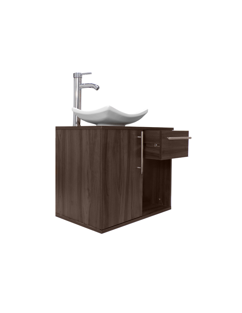 Foto 4 | Gabinete Para Baño Con Lavamanos Y Monomando, Puerta Y Cajón